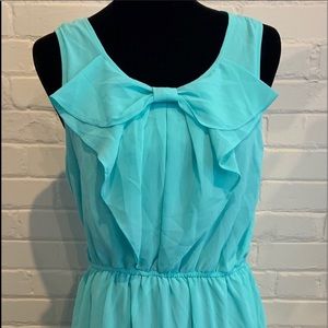 Women’s M Papermoon Teal knee length dress